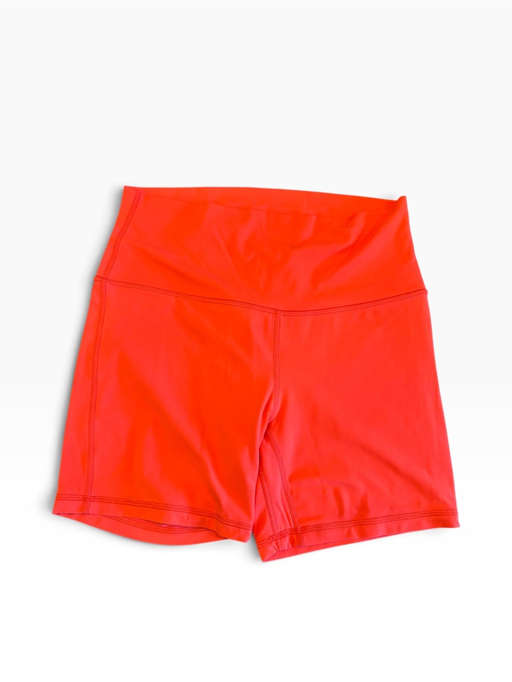 lululemon athletica Women's High-Rise Athletic Shorts in Coral Red